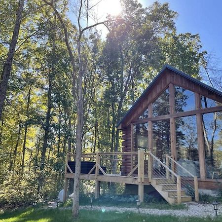 Fern Haven A Modern Take On Hocking Hills Cabins Stella Экстерьер фото