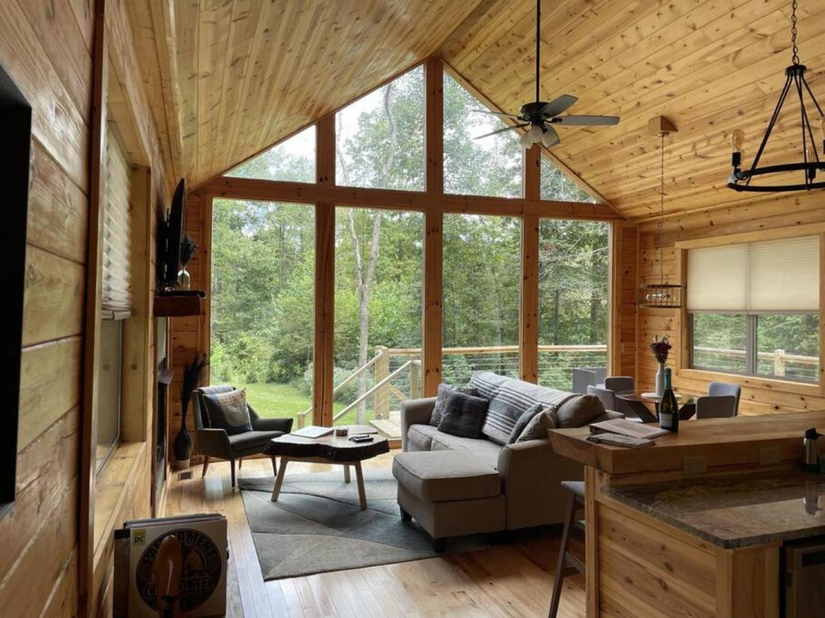Fern Haven A Modern Take On Hocking Hills Cabins Stella Экстерьер фото