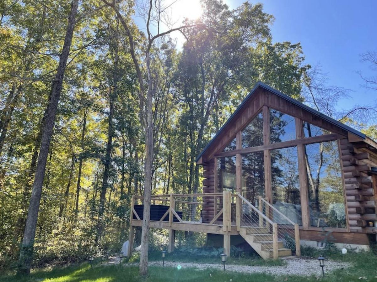 Fern Haven A Modern Take On Hocking Hills Cabins Stella Экстерьер фото