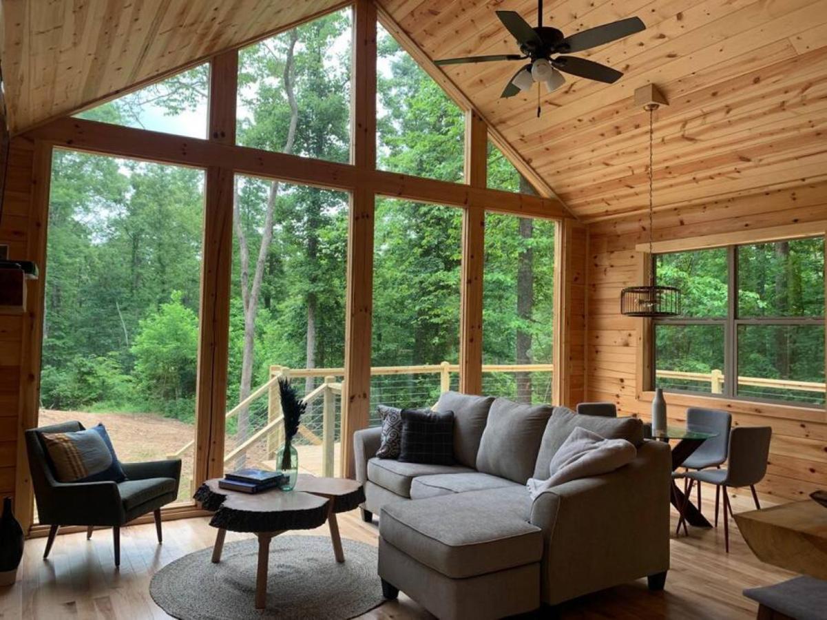 Fern Haven A Modern Take On Hocking Hills Cabins Stella Экстерьер фото