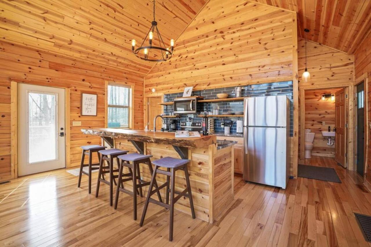 Fern Haven A Modern Take On Hocking Hills Cabins Stella Экстерьер фото