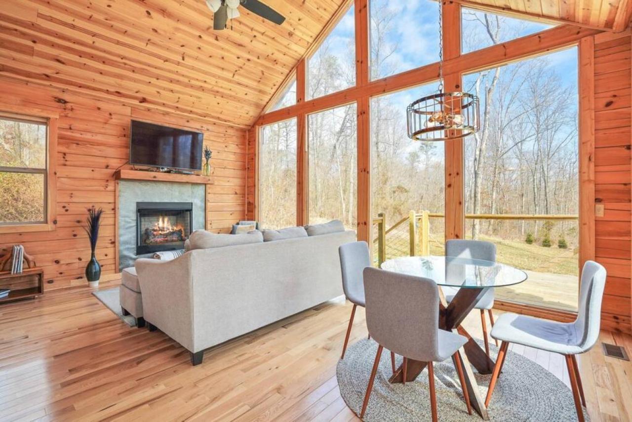 Fern Haven A Modern Take On Hocking Hills Cabins Stella Экстерьер фото