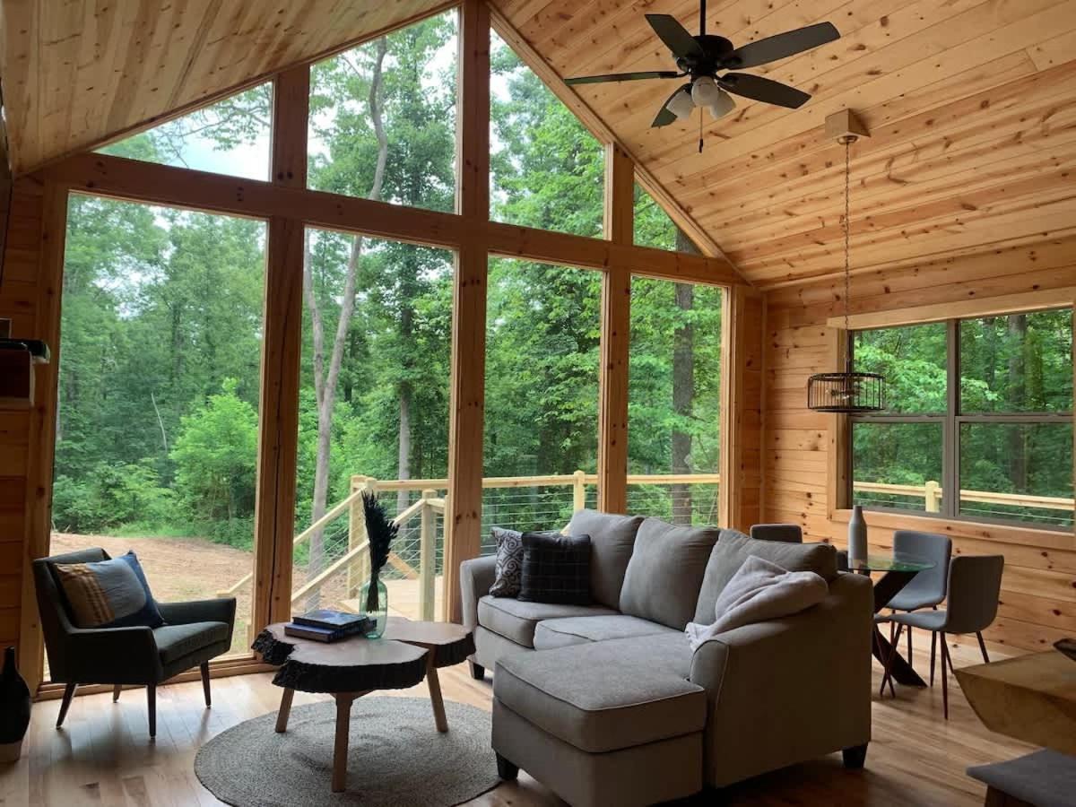 Fern Haven A Modern Take On Hocking Hills Cabins Stella Экстерьер фото